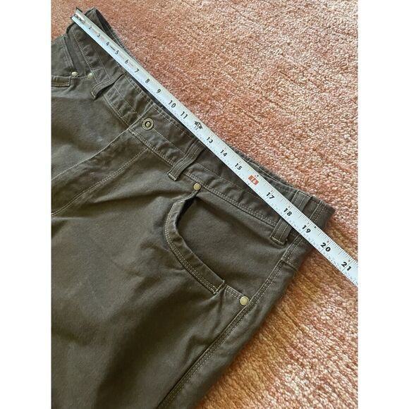 Eddie Bauer SEATTLE • USA Vintage Brown Cotton Men’s Pants 40x30 - Picture 4 of 9